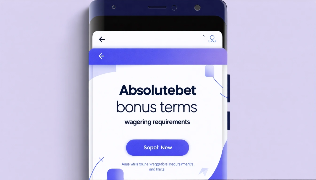 Absolutebet bonus terms wagering requirements and limits
